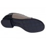 Pantofi dama casual , din piele naturala , Gri - Bleumarin P53GRIBL